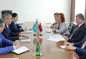 Issues of further deepening of Kazakh-Armenian relations discussed in Yerevan