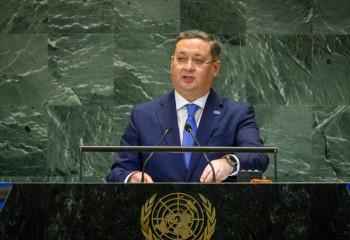 Kazakhstan's FM addresses UN Summit of the Future