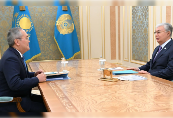 Қасым-Жомарт Тоқаев Қаржылық мониторинг агенттігінің төрағасын қабылдады