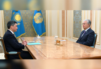 Президент принял Премьер-министра Олжаса Бектенова