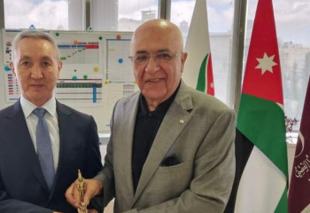 Ambassador of Kazakhstan meets with Chairman of independent election commission of Jordan