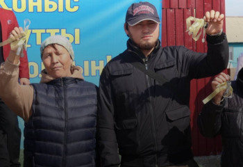 Вручение ключей от новых домов состоялось в области Абай