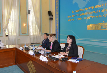 Rights of people with disabilities in context of emergencies and climate change  discussed at Kazakh FM