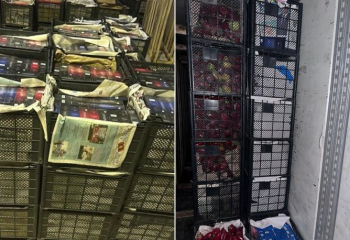 195 тысяч контрабандных сигарет пытались скрыть в фурах с овощами на границе Казахстана