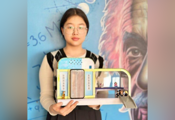 Проект умной остановки разработала школьница из Акмолинской области