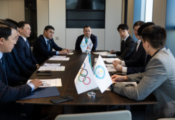 НОК Казахстана встретился с представителями Международной федерации таеквондо
