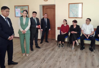 Министр юстиции с рабочим визитом посетил Мангистаускую область
