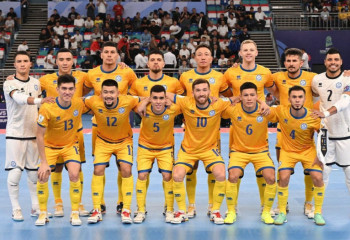Kazakh team reaches quarter fonal in Futsal World Cup