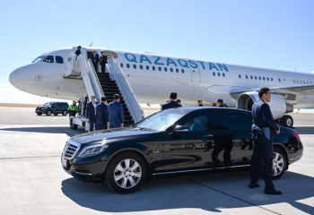 President of Kazakhstan arrives in Turkistan region