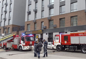 Пожар в ЖК на Бухар жырау в Астане потушили огнеборцы