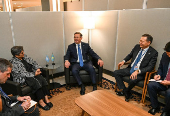 Мұрат Нұртілеу БҰҰ Бас Ассамблеясы алаңында бірқатар кездесу өткізді