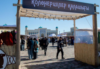 Таразда халықаралық қолөнершілер көрмесі өтуде