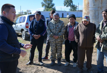 Аким Павлодарской области побывал с рабочим визитом в Актогайском районе.