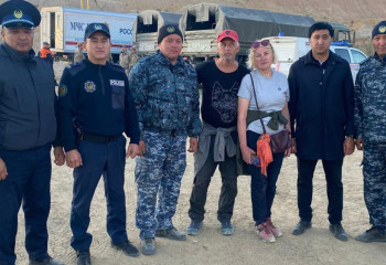 Полицейлер тауда жоғалып кеткен Латвия азаматтарын тапты