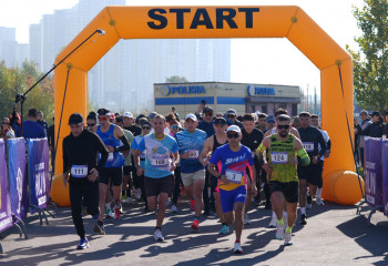 Астанада Elge Qyzmet Run спорттық жүгіруі өтті