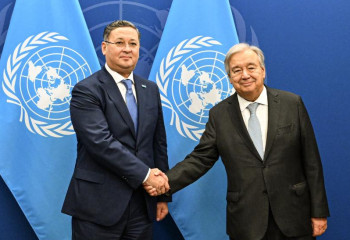 В Нью-Йорке обсуждены перспективы сотрудничества РК и ООН