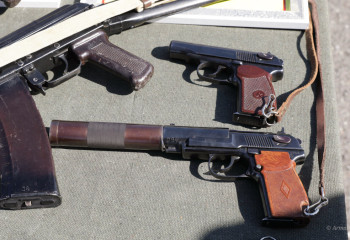 Түркістанда Президент кортежі жүретін жолдан қару-жарақ табылды