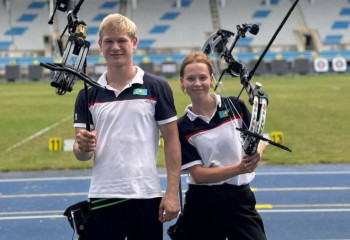 Kazakh archers win bronze medals at Asian Junior Championships