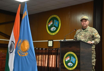 В Индии началось совместное с Казахстаном учение по горной подготовке и антитеррору