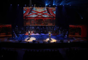 Красоту национальной музыки и танцев представили на ярмарке искусства «Біздің жәрмеңке»