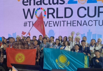 Қазақстанда алғаш рет Enactus World Cup 2024 өтуде