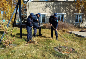 Пожарные части озеленили в ВКО