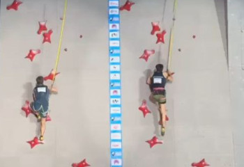 Әмір Маймұратов құзға өрмелеуден әлем кубогында күміс жүлдеге ие болды