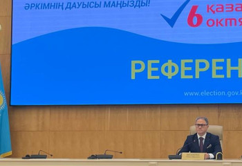 Шетелдегі 26 учаскелік референдум комиссиясы жұмысын бастады