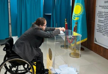 Астанада ерекше қажеттіліктері бар адамдарға дауыс беру үшін жағдай жасалған