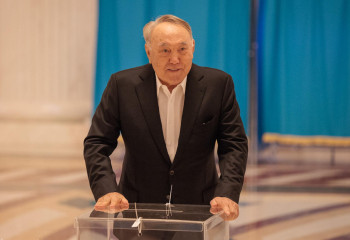 Референдумда Нұрсұлтан Назарбаев дауыс берді