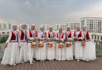 Девять невесток одной семьи пришли референдум в Мангистау