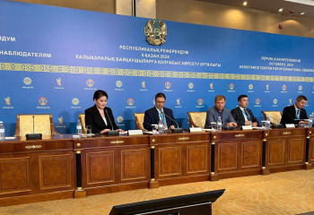 Референдум учаскелерінде ешқандай құқықбұзушылық тіркелмеді – ШЫҰ өкілі