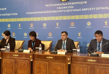 Наблюдатели СВМДА: в процессе наблюдения за референдумом жалоб от голосующих к нам не поступало