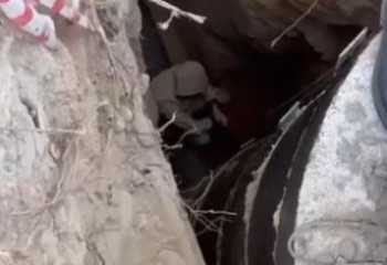 Шымкентте жас жігіт терең шұңқырға құлап кеткен