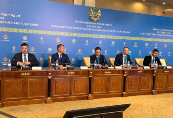 Шетелдік байқаушы: Референдум – демократиялық процестер дамуының тағы бір көрінісі