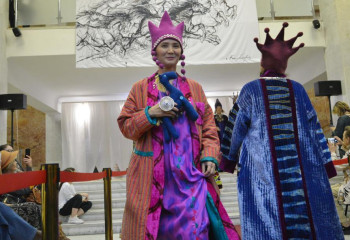 Алматыда Айжан Бекқұлованың жеке көрмесі ашылды