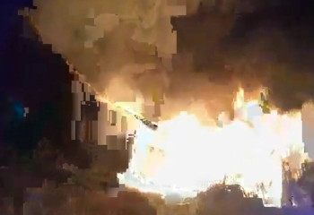 Петропавлда полицейлер ер адамды өрттен құтқарып қалды