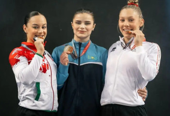 Карагандинская гимнастка завоевала золото на этапе Кубка мира в Венгрии