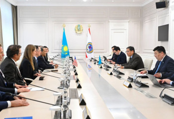 Akim of Almaty discusses new opportunities for cooperation with US business mission