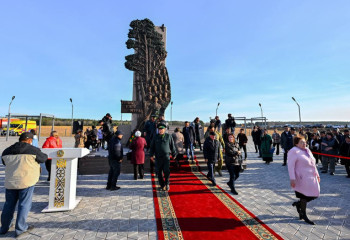 Абай облысында өрт сөндірушілер мен орманшыларға ескерткіш ашылды