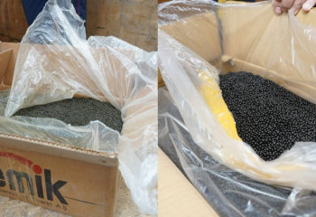 Қостанайда жүк көлігінен 1,5 тоннаға жуық снюс пен насыбай тәркіленді