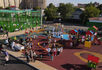 Елордадағы Байқоңыр ауданында 7 қараусыз бос кеңістік абаттандырылды