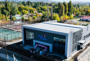 Современный спорткомплекс ввели в селе Алмалы в Жетісу в рамках «Ауыл – Ел бесігі»