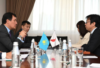 On visit of  special representative of  FM of Japan for Central Asia