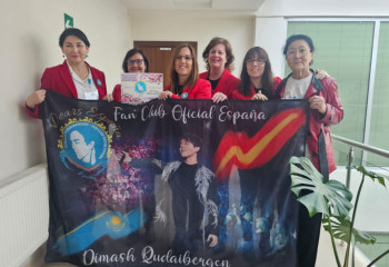 Fans of Dimash from Spain donate €1,000 to national center for children’s rehabilitation in Astana