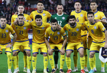 Сборная Казахстана по футболу проиграла Австрии в матче Лиги наций