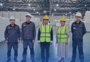 Қазақстанда полиэфирлі геотекстиль өндірісі іске қосылды