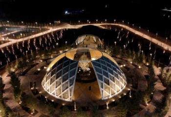 New public space with peace and unity symbols opened in Astana