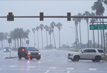 Hurricane Milton slams into Florida's Gulf Coast as a Category 3 storm