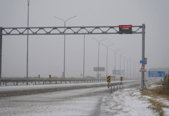 Снег в Петропавловске: как горожане встретили первые морозы